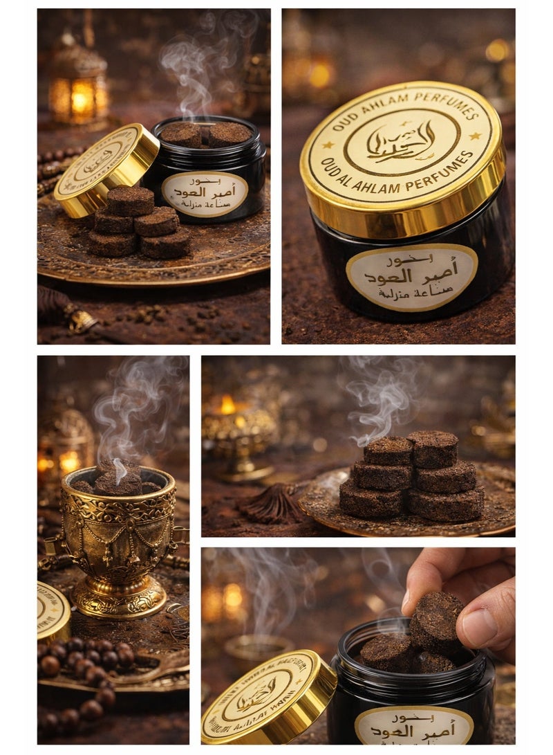 Amir Al Oud Bakhoor Tablets | Traditional Oud Incense | Long Lasting Home Fragrance - Image 4